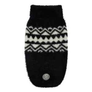 SWEATER FUZZY NEGRO GFPET