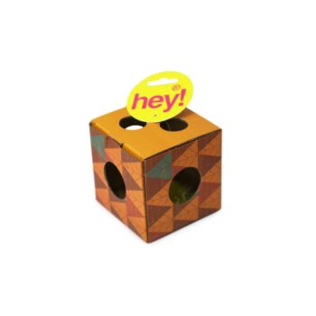 CUBO CON PELOTA INTERACTIVA PARA GATO HEY!
