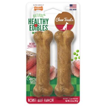 Snack Masticable Healthy Edibles Roast Beef 94 G Regular X 2
