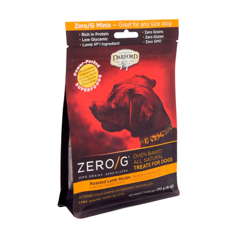 Snack Zero G Lamb Mini 170 GR Darford Snack Zero G Lamb Mini 170 GR Darford