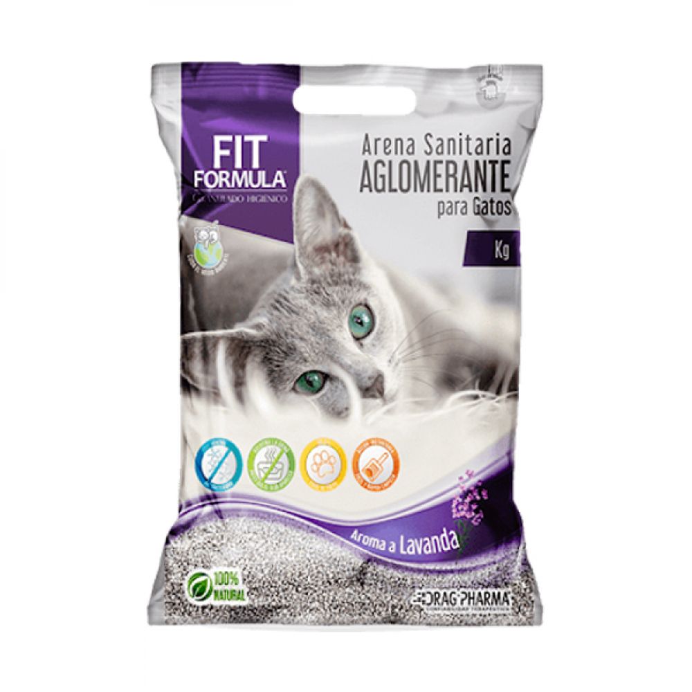 Arena-Sanitaria-Aglomerante-Lavanda-Fit-Formula-10-kg-7800006010187 Arena Sanitaria Aglomerante Lavanda Fit Formula 10 kg - Imagen 1