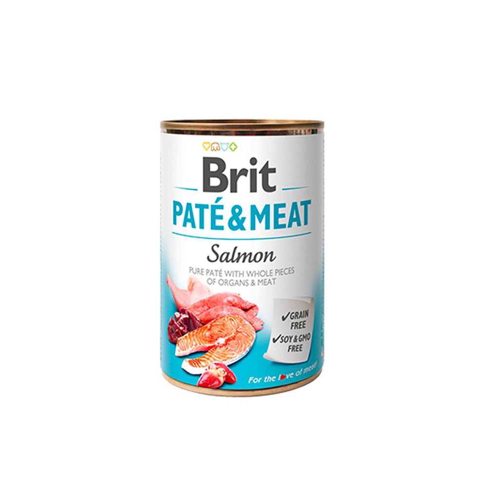 Brit-Pate-Y-Meat-Salmon-800Gr-8595602532391 Brit Pate Y Meat Salmon 800Gr - Imagen 1