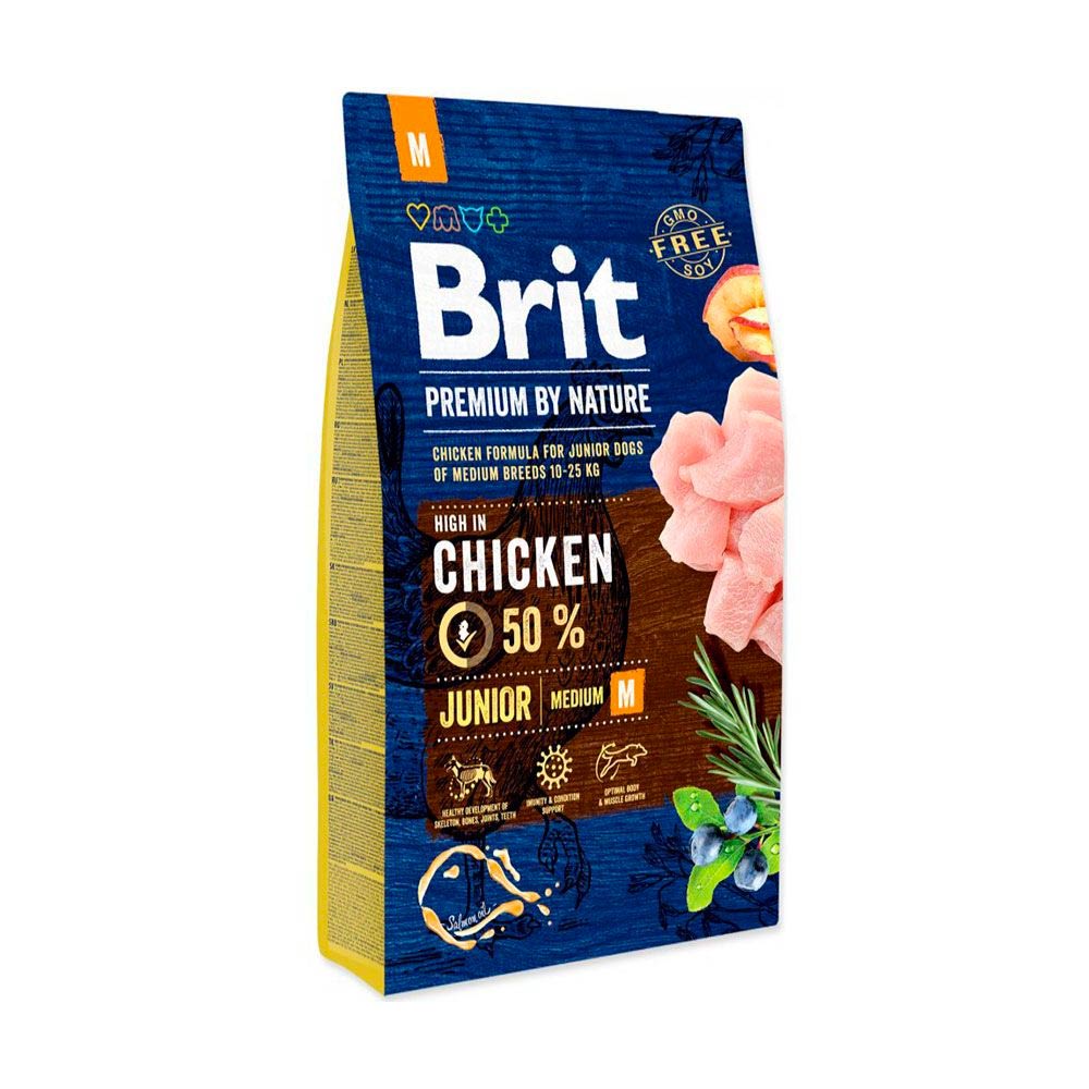 Brit-Premium-By-Nature-Chicken-Junior-Medium-8595602526321 Brit Premium By Nature Chicken Junior Medium - Imagen 1