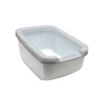 Catit Baño Grande Borde Grueso-Gris Claro