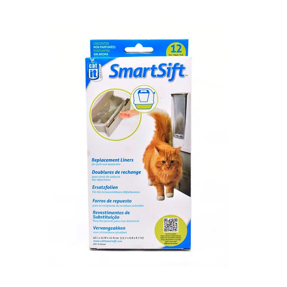 Catit-Smartsift-Bolsas-Inferior-12-Unidades-022517505403 Catit Smartsift Bolsas Inferior 12 Unidades - Imagen 1