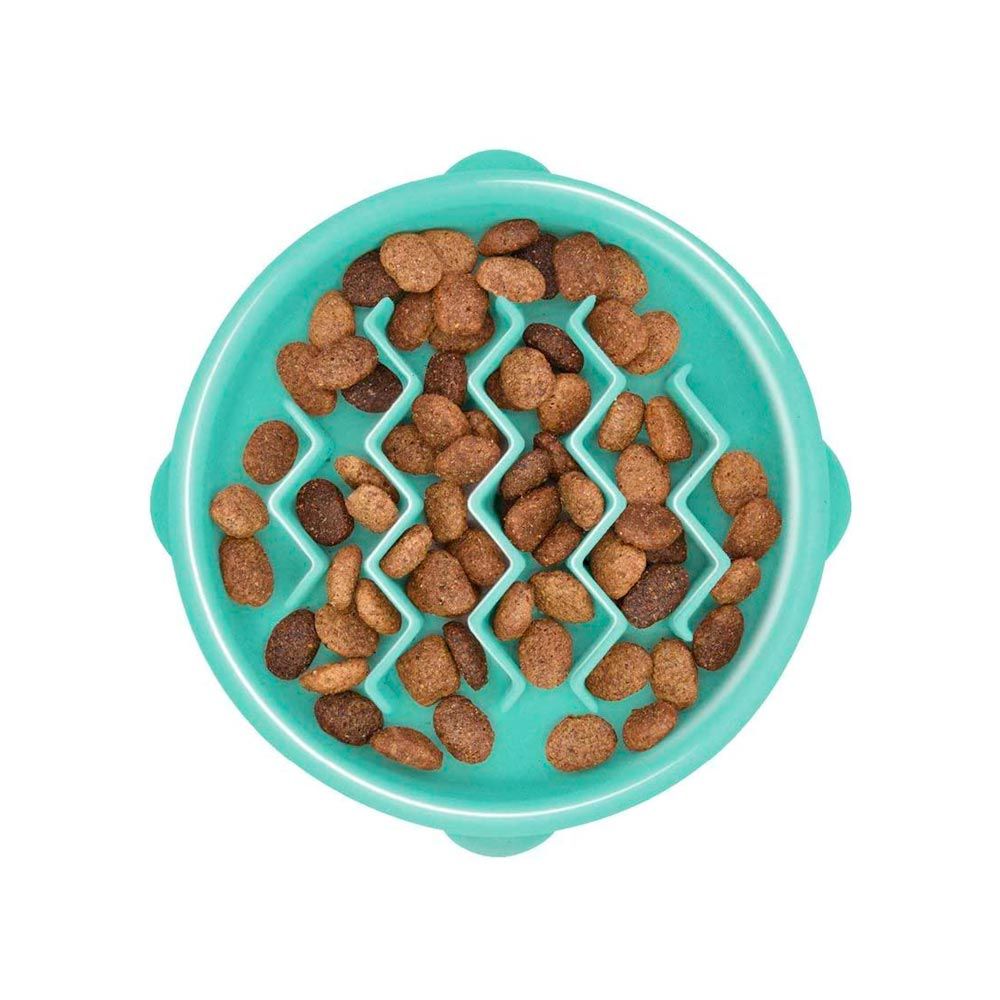 Comedero-Lento-Menta-S-Outward-Hound-700603678292 Comedero Lento Menta S Outward Hound - Imagen 1