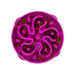 Comedero Lento Purpura Outward Hound