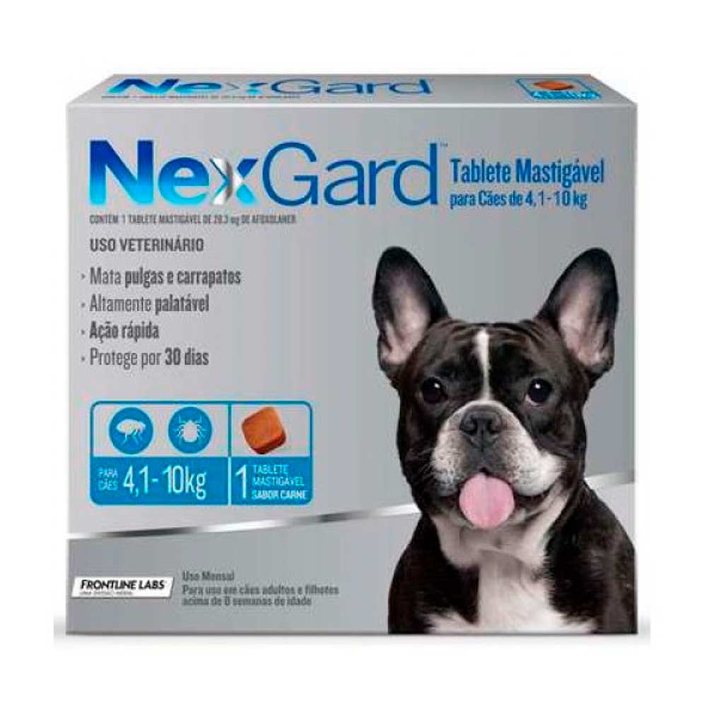 Nexgard-Perros-de-4-a-10kg-7809599501508 Nexgard Perros de 4 a 10kg - Imagen 1
