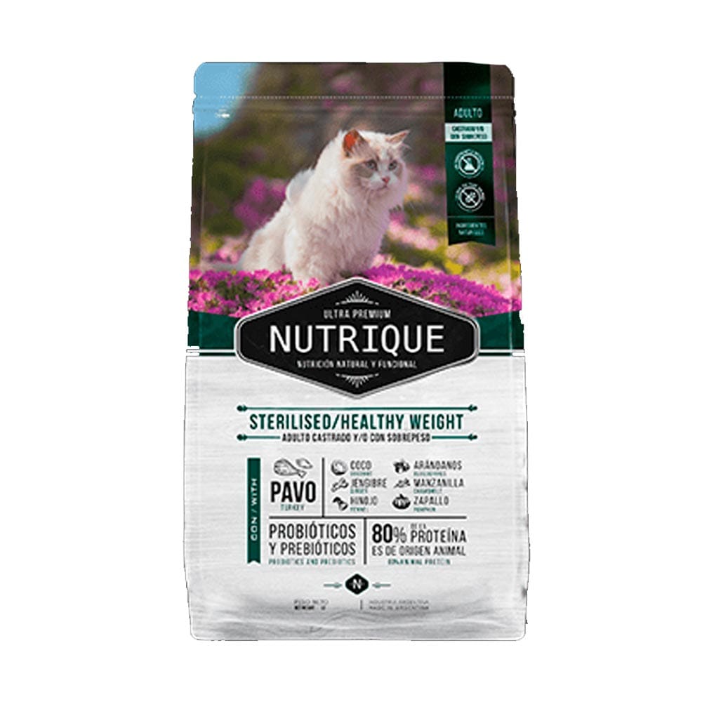Nutrique-Adulto-Esterilizados-o-Sobrepeso-7798098847098 Nutrique Adulto Esterilizados o Sobrepeso - Imagen 1