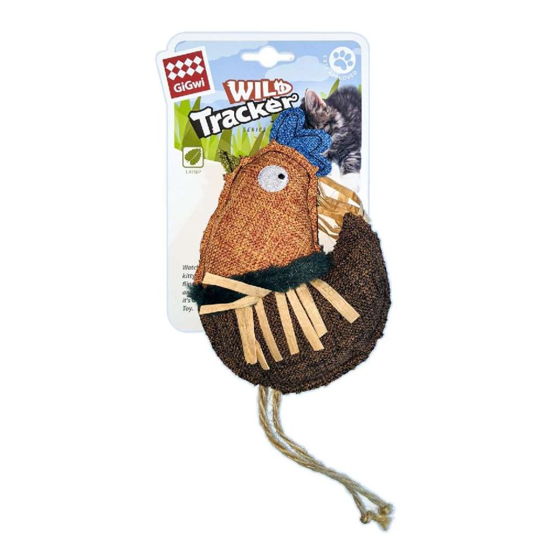Wild Tracker Chicken con Catnip GIGWI Wild Tracker Chicken con Catnip GIGWI