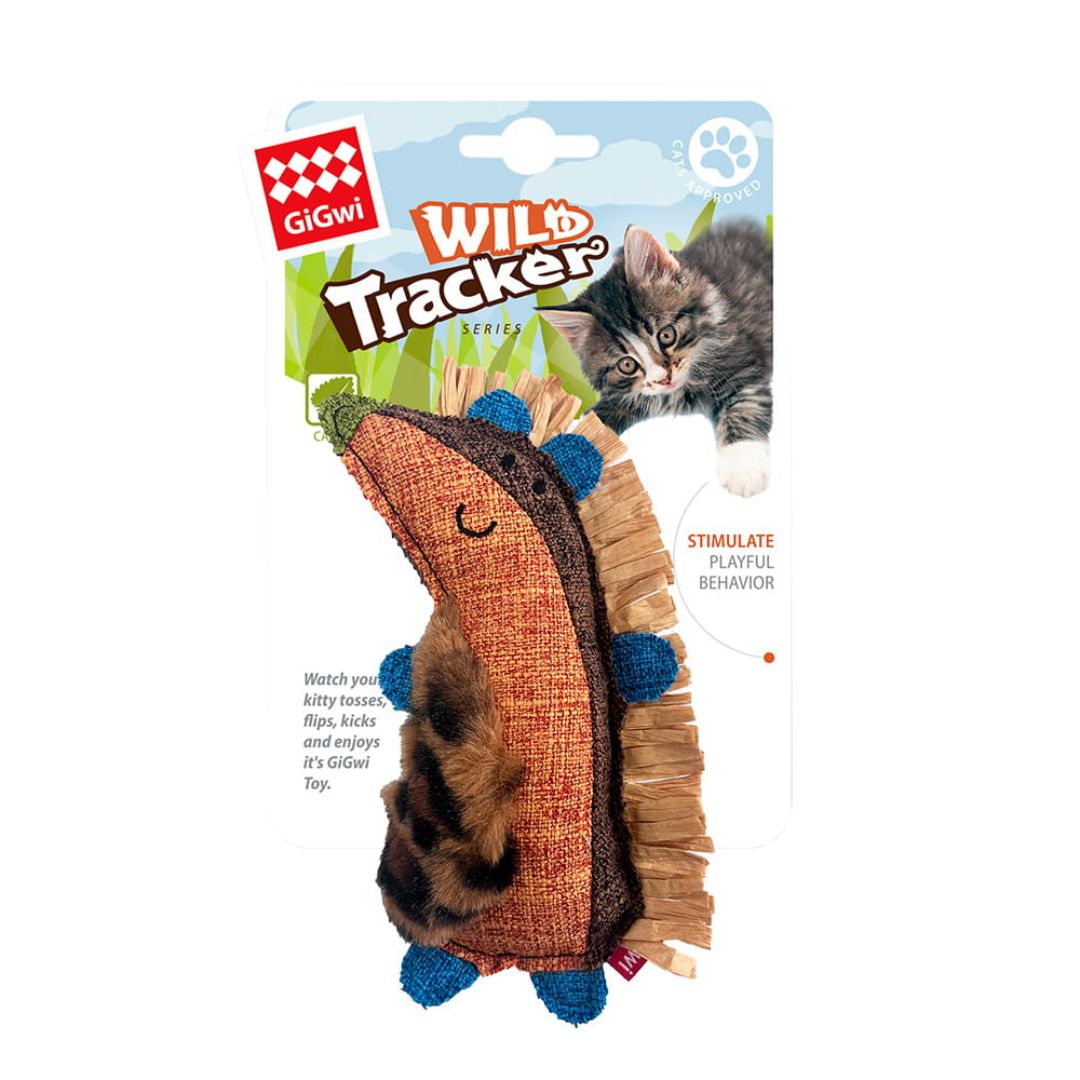 Wild Tracker Erizo con Catnip GIGWI Wild Tracker Erizo con Catnip GIGWI