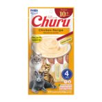 CHURU GATO SENIOR 10+ POLLO 4 TUBOS