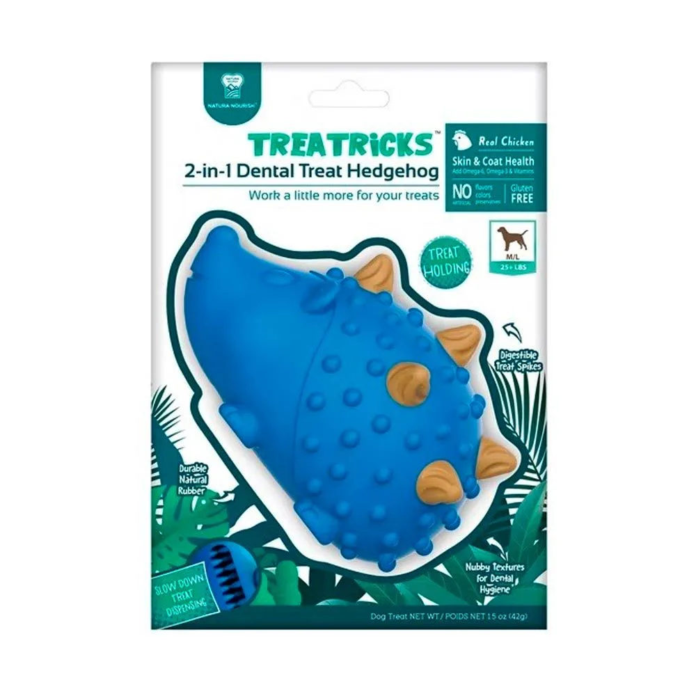 Pet-Treat-2-En-1-Dental-Erizo-Sabor-Pollo-846295096027 Pet Treat 2 En 1 Dental Erizo Sabor Pollo - Imagen 1