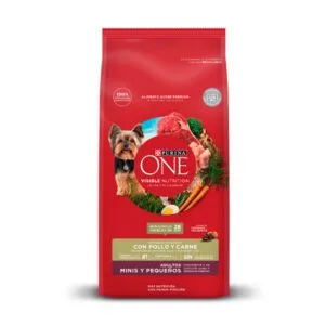 Purina One Adulto Minis Y Pequeños Carne 2Kg