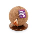 Rascador Esfera Con Pluma Animal Care