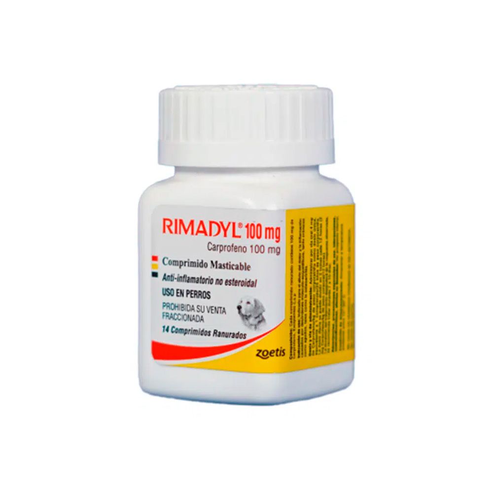 Rimadyl-Masticable-100Mg-14-Comprimidos-7804650310891 Rimadyl Masticable 100Mg 14 Comprimidos - Imagen 1