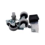 Set Ruedas Jaula Transporte Bracco