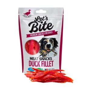 Snack Brit Let's Bite Duck Fillet 80Gr