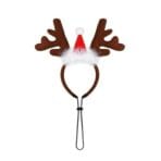 CINTILLO RENO NAVIDEÑO AJUSTABLE 32X28CM