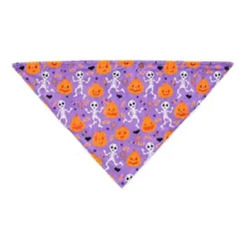 Bandana Huesitos Y Calabazas