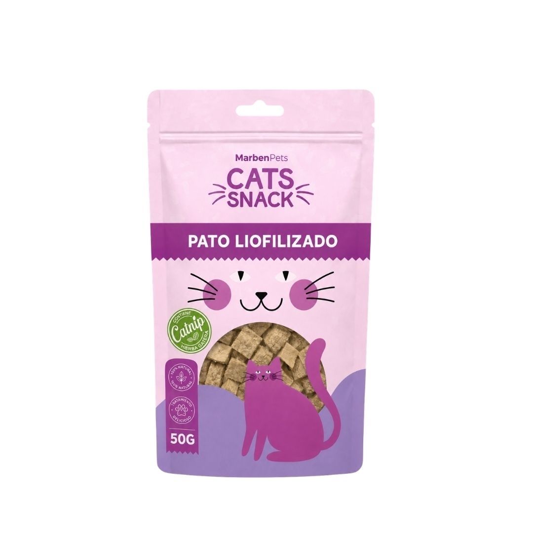 Pato Liofilizado Con Catnip Cat Snack Pato Liofilizado Con Catnip Cat Snack