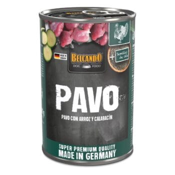 Lata Belcando Pavo Con Arroz y Calabacín