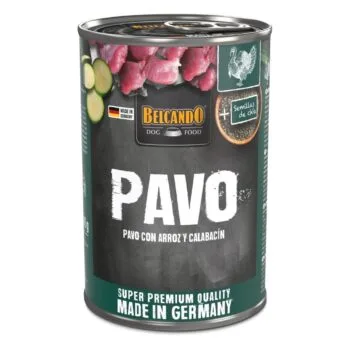 Lata Belcando Pavo Con Arroz y Calabacín